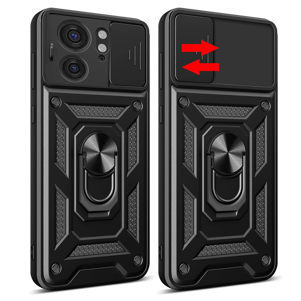 Capa para Motorola Edge 40, Techsuit, CamShield, Preta