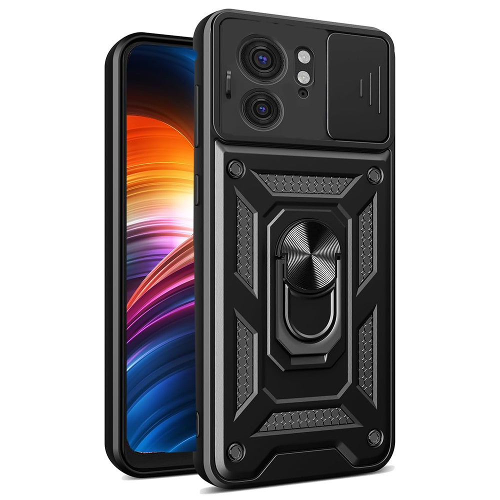 Capa para Motorola Edge 40, Techsuit, CamShield, Preta