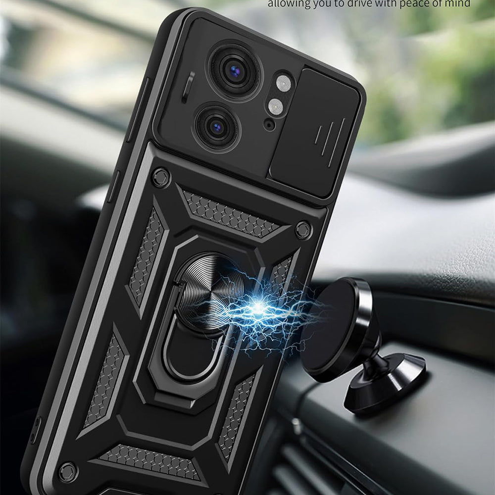 Capa para Motorola Edge 40, Techsuit, CamShield, Preta
