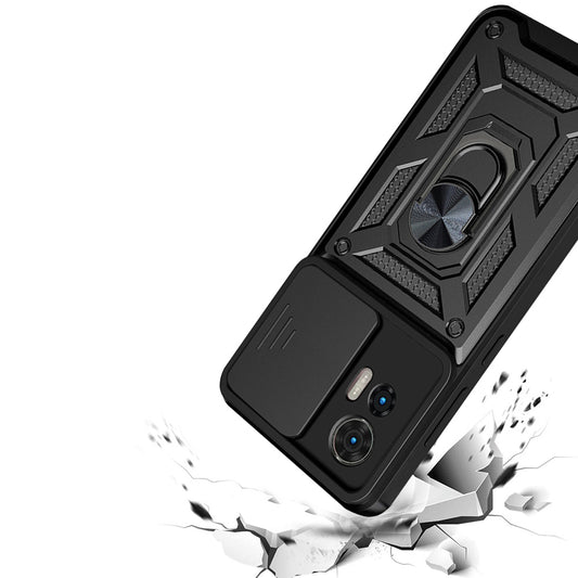 Capa para Motorola Edge 50 Fusion, Techsuit, CamShield, Preta