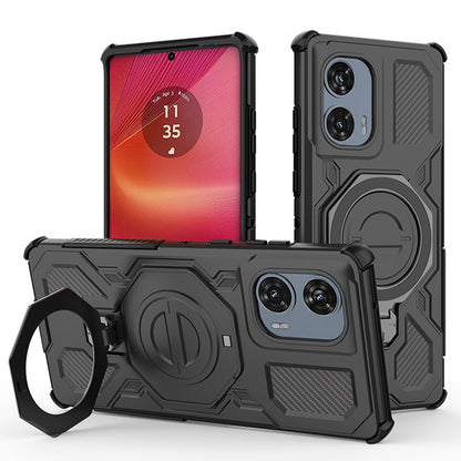 Capa para Motorola Edge 50 Fusion, Techsuit, Carbon Shield Pro, Preta