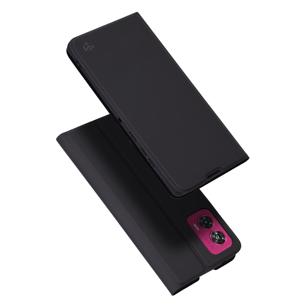 Capa para Motorola Edge 50 Fusion, Techsuit, Magskin Book, Preta