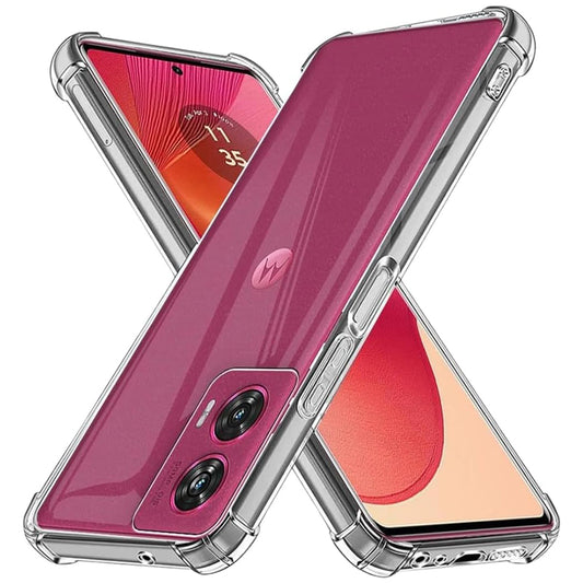 Capa para Motorola Edge 50 Fusion, Techsuit, Shockproof Clear, Transparente