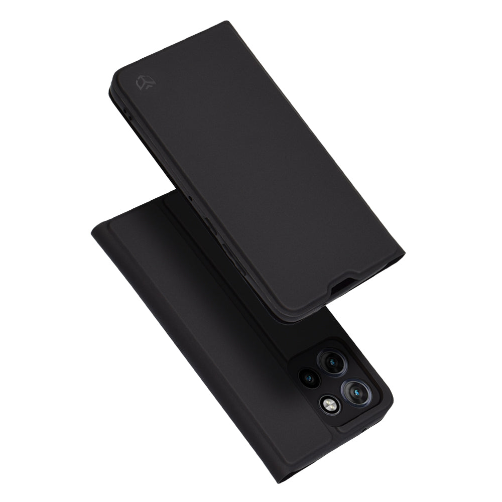 Capa para Motorola Edge 50 Neo, Techsuit, Magskin Book, Preta