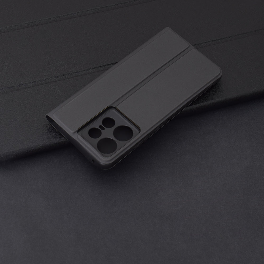 Capa para Motorola Edge 50 Pro, Techsuit, Magskin Book, Preta