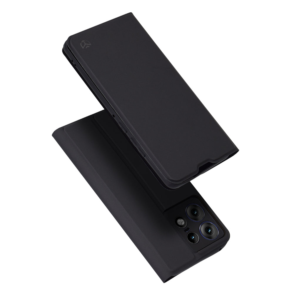 Capa para Motorola Edge 50 Pro, Techsuit, Magskin Book, Preta