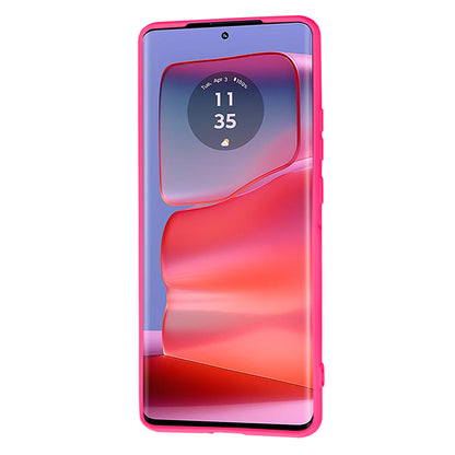Capa para Motorola Edge 50 Pro, Techsuit, SoftFlex, Rosa Escuro