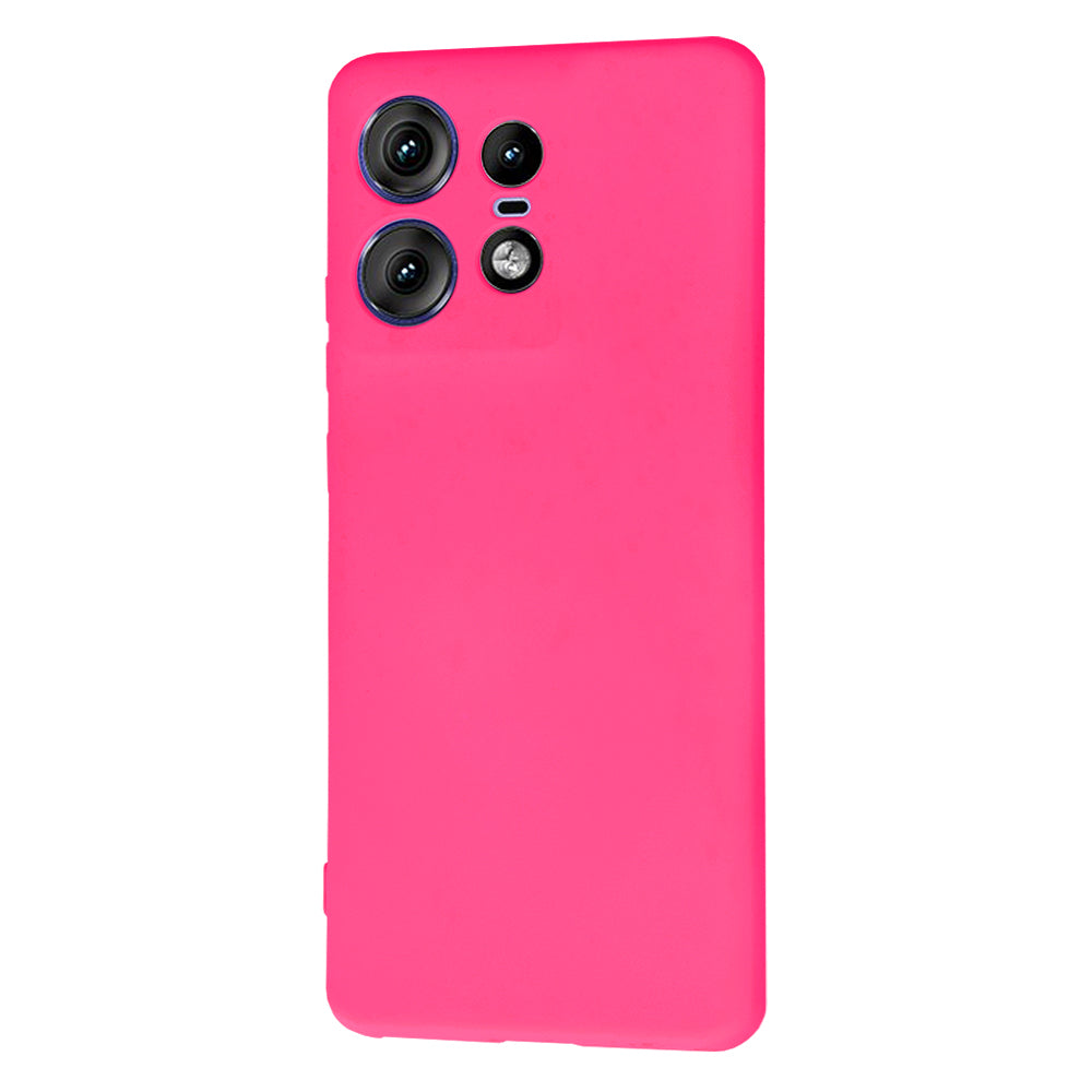 Capa para Motorola Edge 50 Pro, Techsuit, SoftFlex, Rosa Escuro