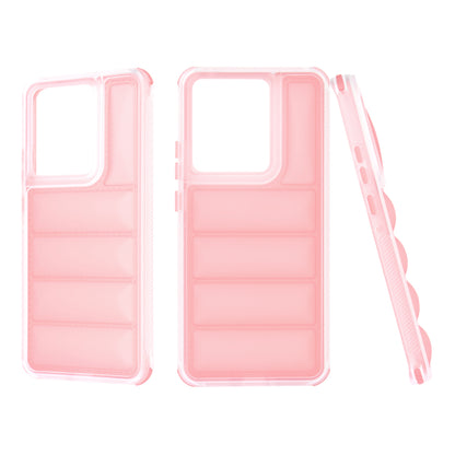 Case for Motorola Edge 50 Pro, Techsuit, Wave Shield, Pink