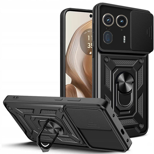 Capa para Motorola Edge 50 Ultra, Techsuit, CamShield, Preta