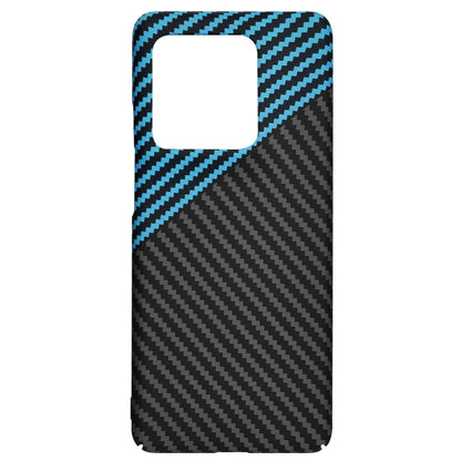 Capa para Motorola Edge 50 Ultra, Techsuit, Carbonite FiberShell, Preto Azul