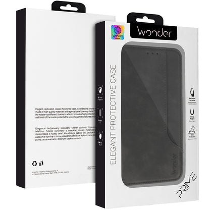 Capa para Motorola Edge 40 Neo, Wonder, Prime, preto 