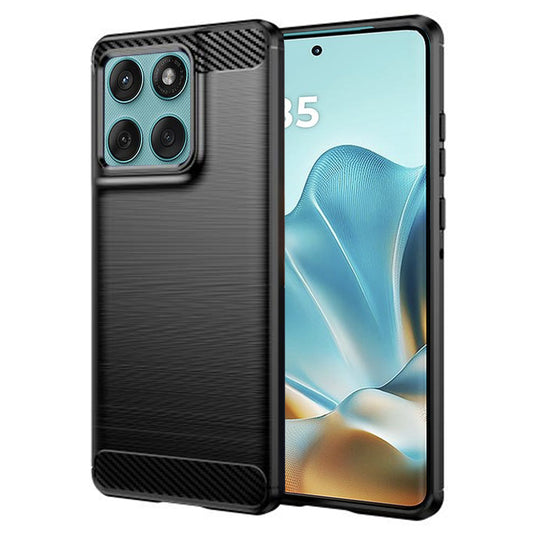 Capa para Motorola Edge 60 Fusion / Edge 60, Techsuit, Carbono, Preta