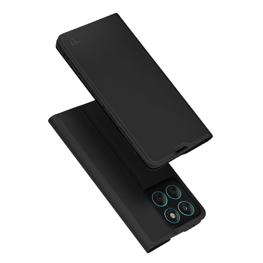 Capa para Motorola Edge 60 Fusion / Edge 60, Techsuit, Magskin Book, Preta
