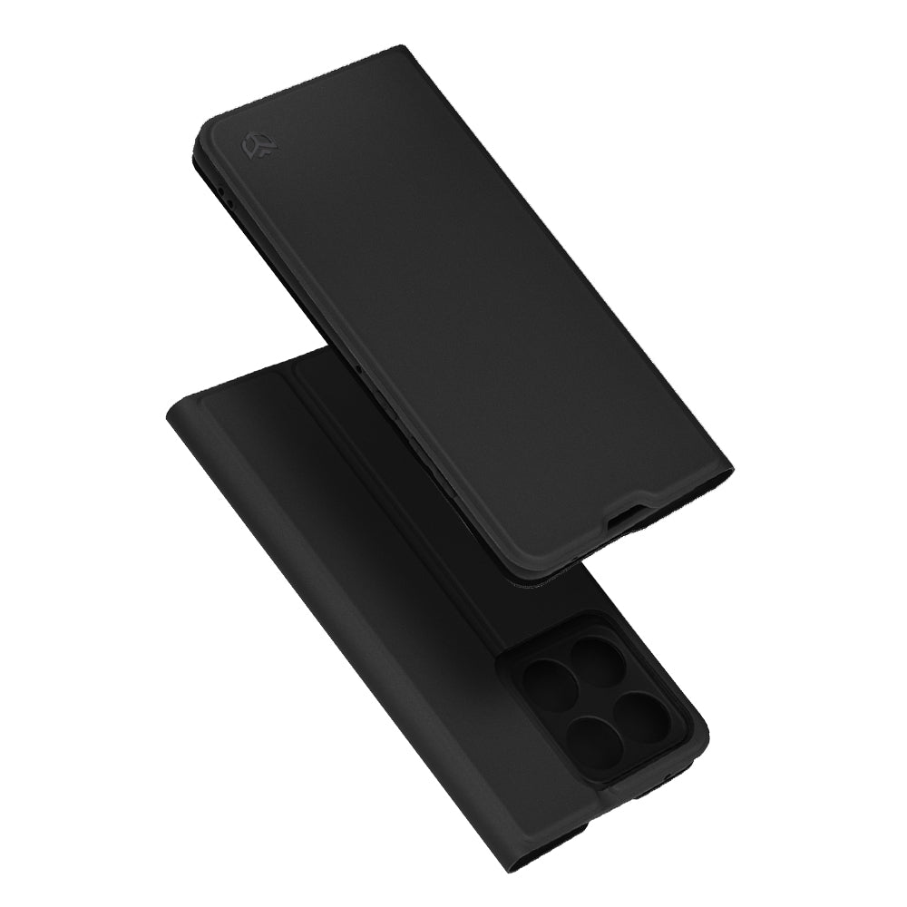 Capa para Motorola Edge 60 Fusion / Edge 60, Techsuit, Magskin Book, Preta
