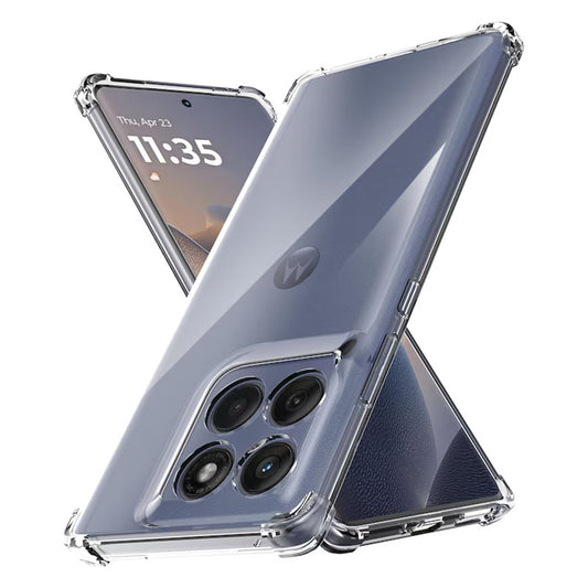 Capa para Motorola Edge 60 Fusion / Edge 60, Techsuit, Transparente Antichoque, Transparente