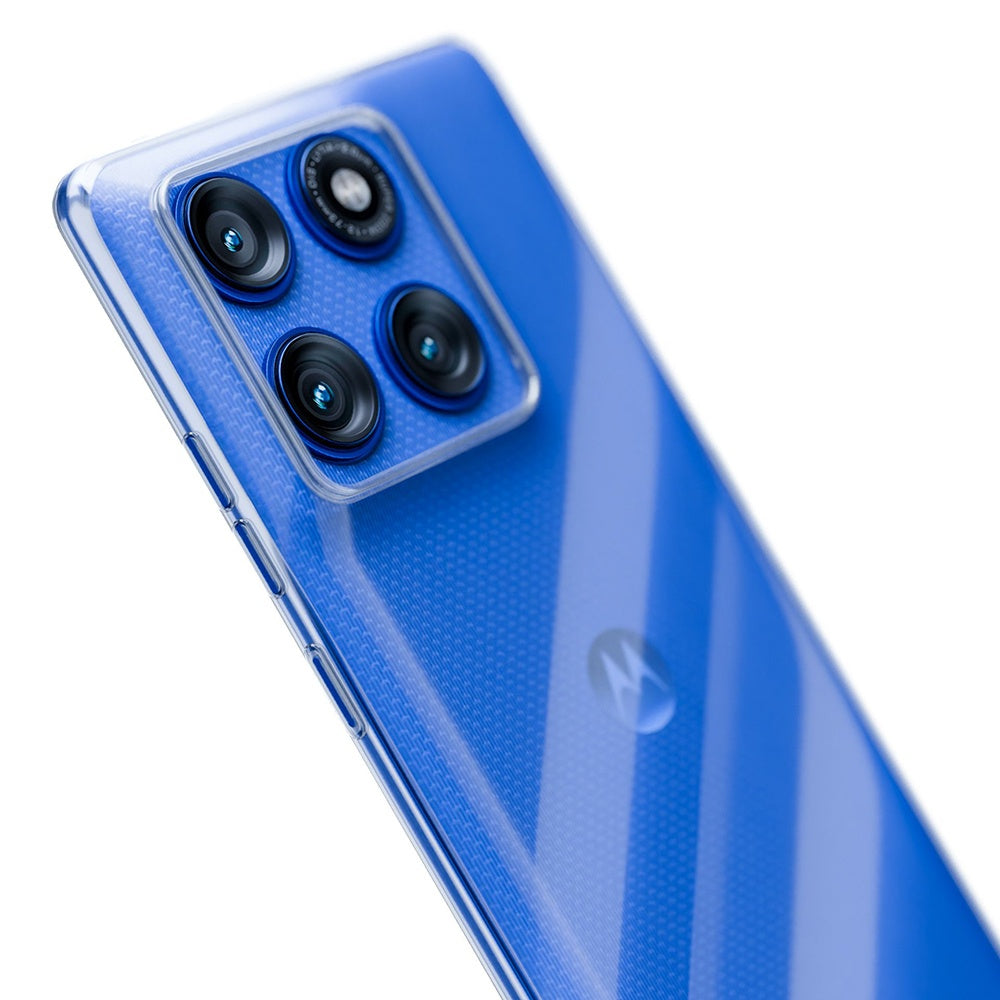 Capa para Motorola Edge 60 Pro, 3MK, Clear, Transparente