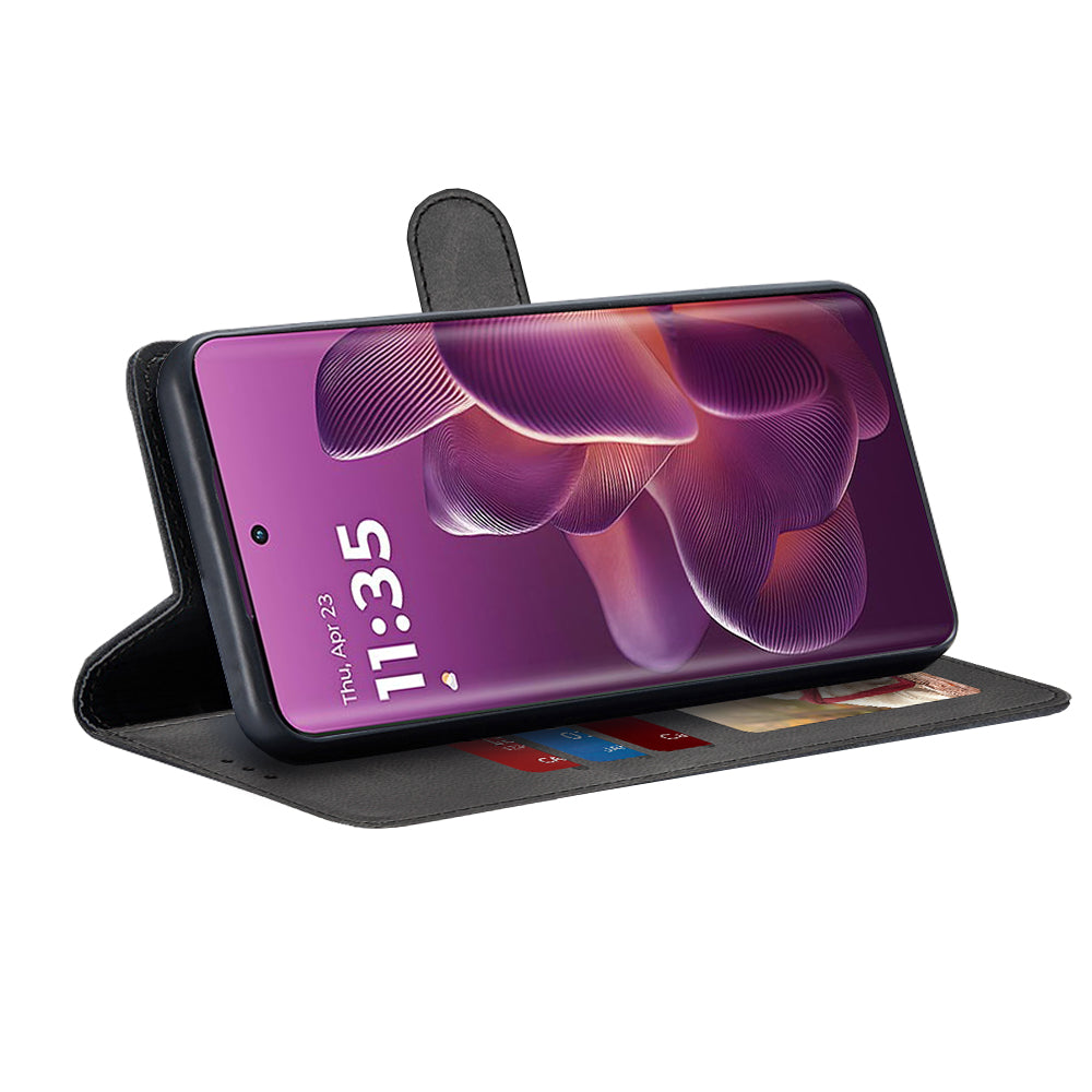 Capa para Motorola Edge 60 Pro, Techsuit, Diary Book, Preta