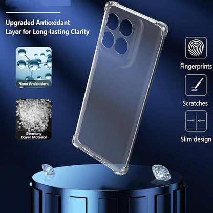 Capa para Motorola Edge 60 Pro, Techsuit, Shockproof Clear, Transparente