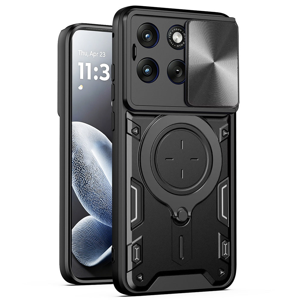 Capa para Motorola Edge 70 Fusion, Techsuit, CamGuard Pro, Preta