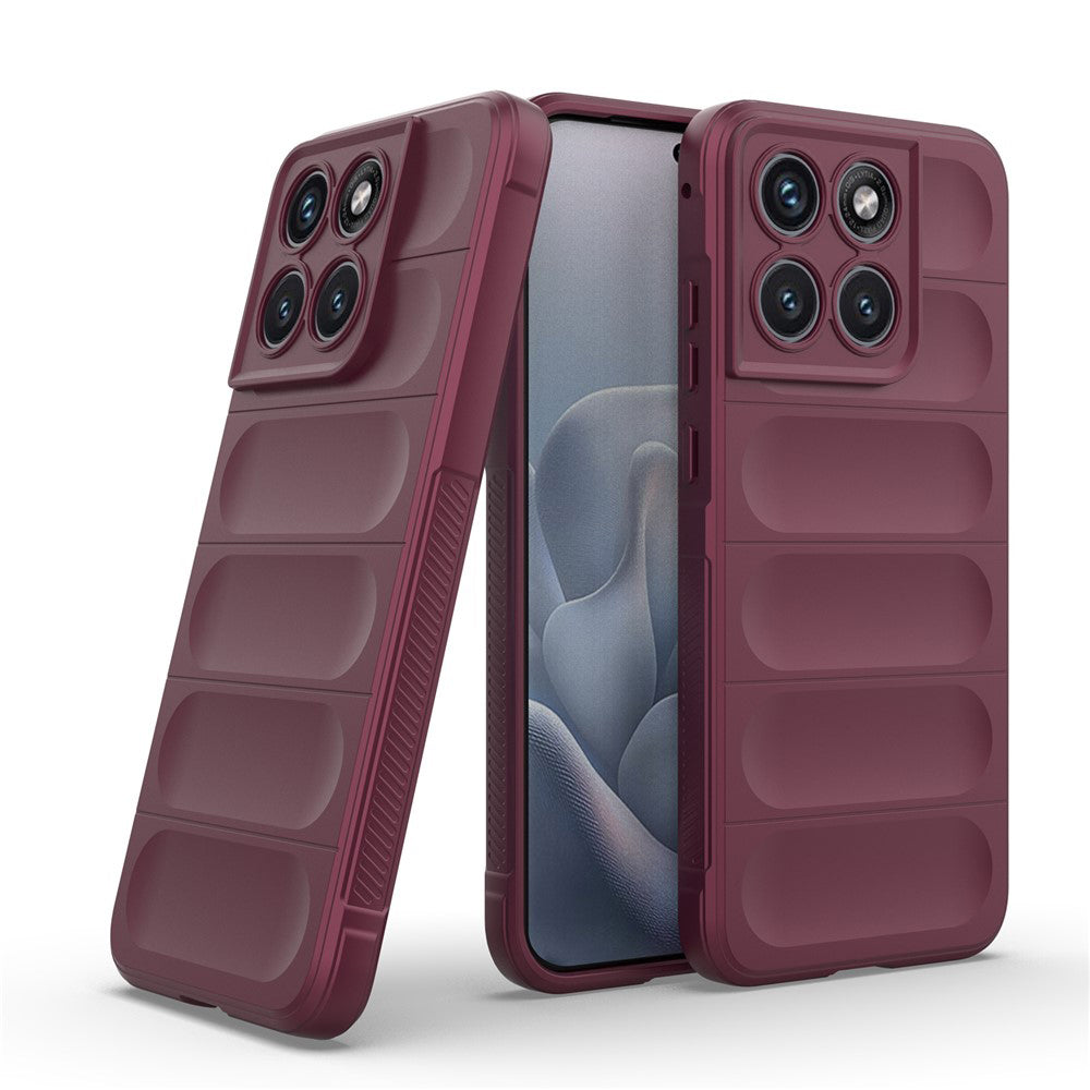 Capa para Motorola Edge 70 Fusion, Techsuit, Magic Shield, Vinho