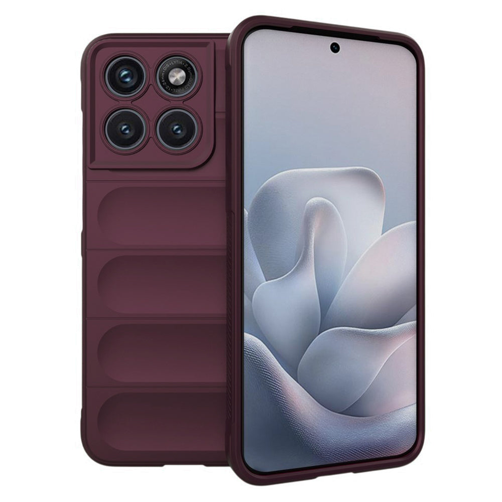 Capa para Motorola Edge 70 Fusion, Techsuit, Magic Shield, Vinho