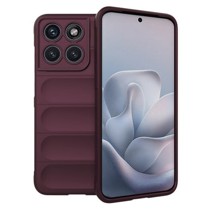 Capa para Motorola Edge 70 Fusion, Techsuit, Magic Shield, Vinho