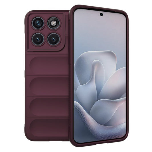 Capa para Motorola Edge 70 Fusion, Techsuit, Magic Shield, Vinho