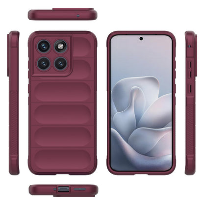 Capa para Motorola Edge 70 Fusion, Techsuit, Magic Shield, Vinho