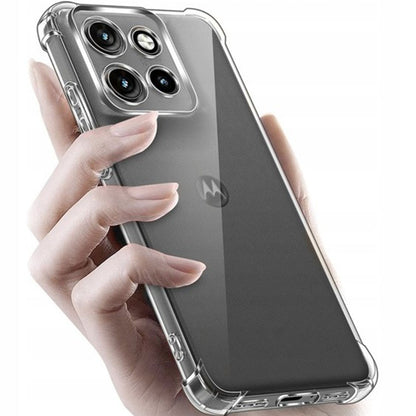 Capa para Motorola Edge 70 Fusion, Techsuit, Shockproof Clear, Transparente