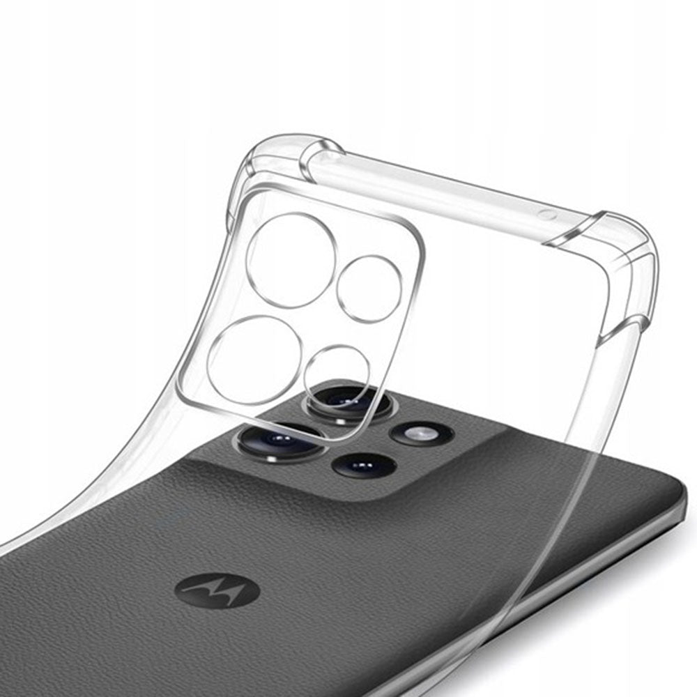 Capa para Motorola Edge 70 Fusion, Techsuit, Shockproof Clear, Transparente