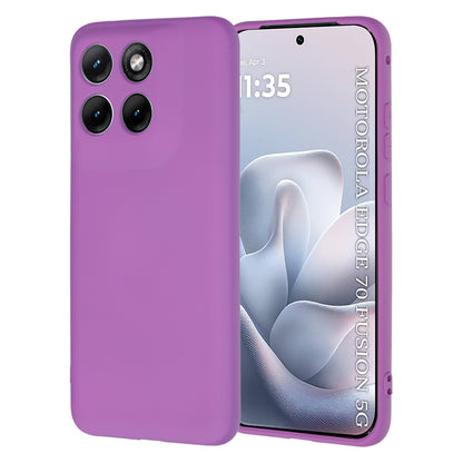 Capa para Motorola Edge 70 Fusion, Techsuit, SoftFlex, Roxo