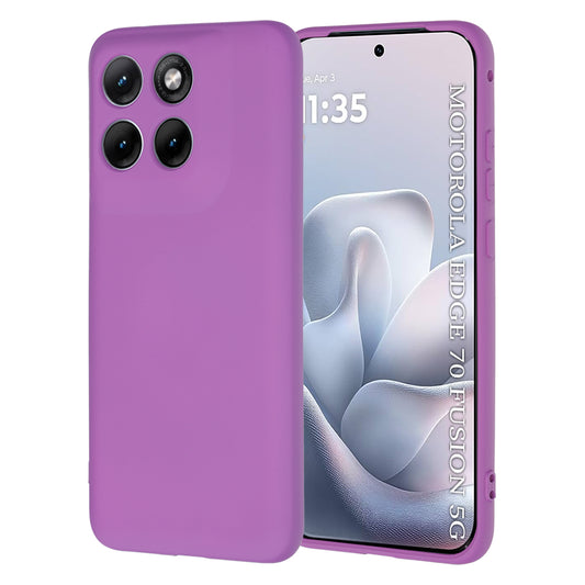Capa para Motorola Edge 70 Fusion, Techsuit, SoftFlex, Roxo