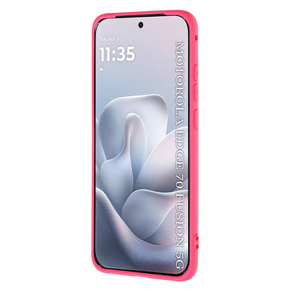 Capa para Motorola Edge 70 Fusion, Techsuit, SoftFlex, Rosa Escuro