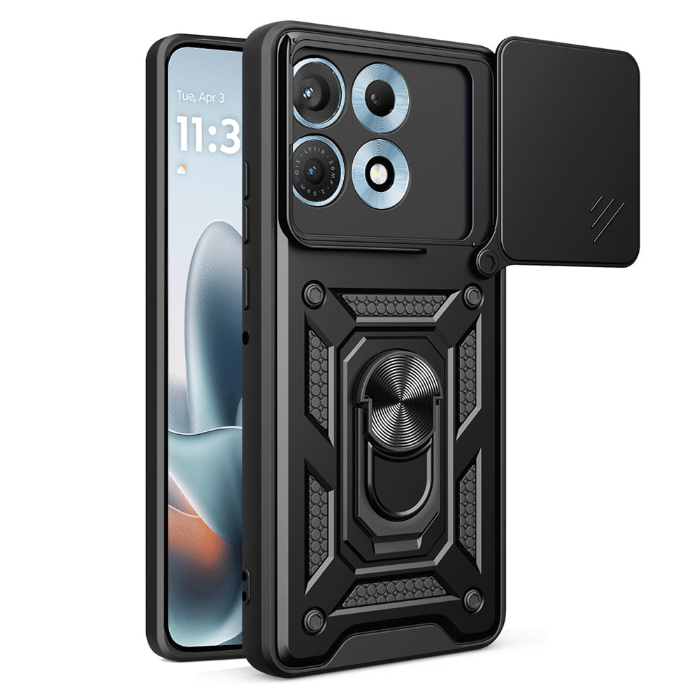 Capa para Motorola Edge 70 Max, Techsuit, CamShield, Preta
