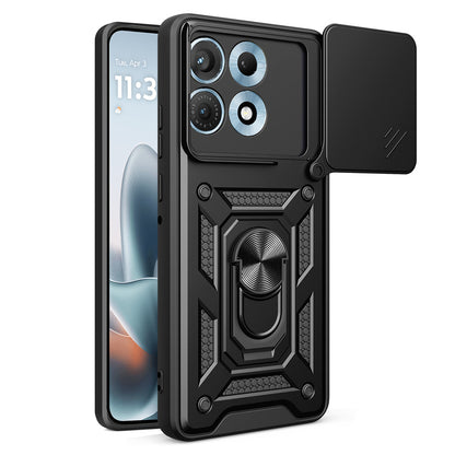 Capa para Motorola Edge 70 Max, Techsuit, CamShield, Preta