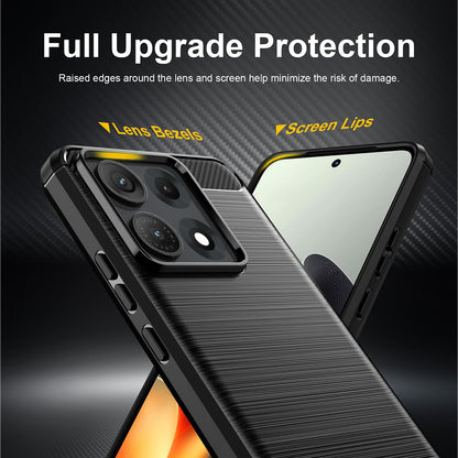 Capa para Motorola Edge 70 Max, Techsuit, Carbono, Preta