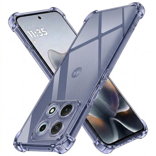 Capa para Motorola Edge 70 Max, Techsuit, Shockproof Clear, Fumado