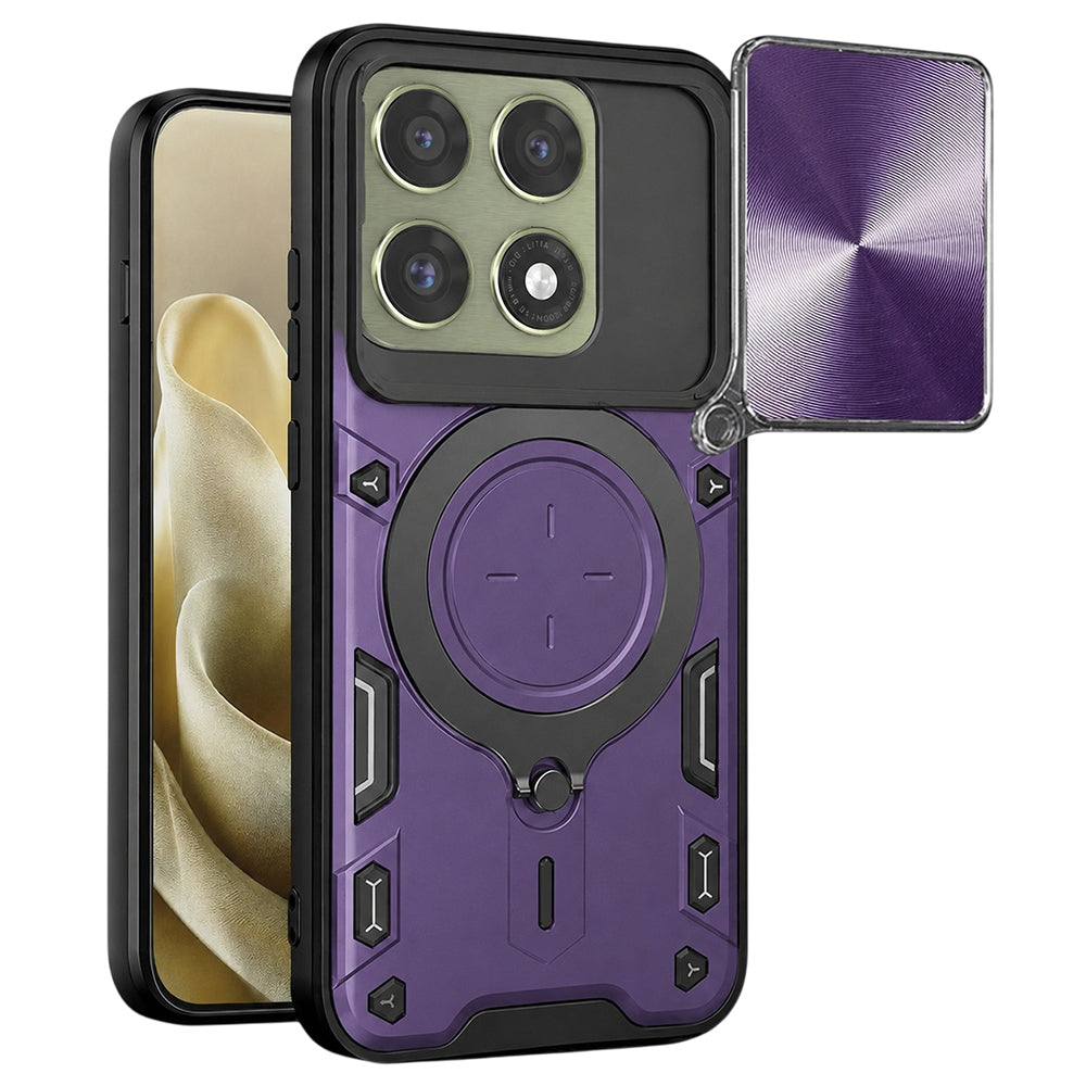 Capa para Motorola Edge 70 Pro, Techsuit, CamGuard Pro, Roxo