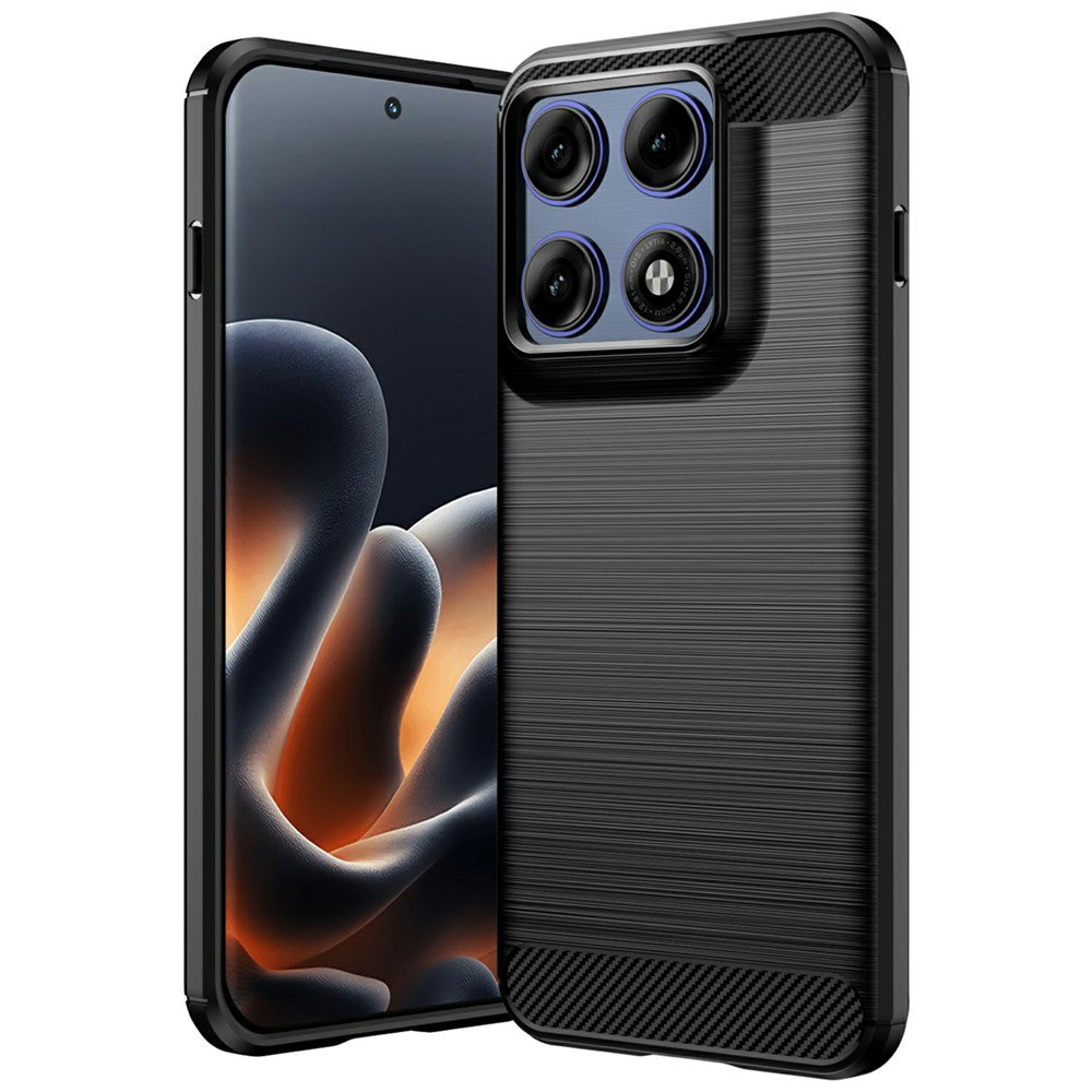 Capa para Motorola Edge 70 Pro, Techsuit, Carbono, Preta