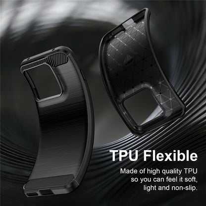 Capa para Motorola Edge 70 Pro, Techsuit, Carbono, Preta