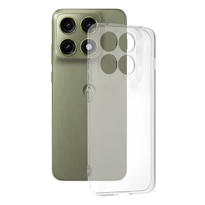 Capa para Motorola Edge 70 Pro, Techsuit, Transparente, Transparência