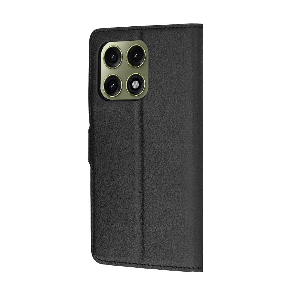 Capa para Motorola Edge 70 Pro, Techsuit, Leather Folio, Preta
