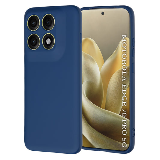 Capa para Motorola Edge 70 Pro, Techsuit, SoftFlex, Azul Marinho