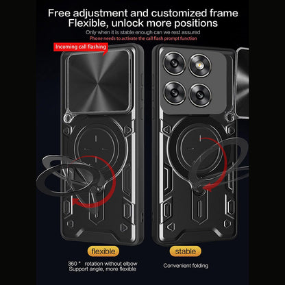 Capa para Motorola Edge 70, Techsuit, CamGuard Pro, Vermelha