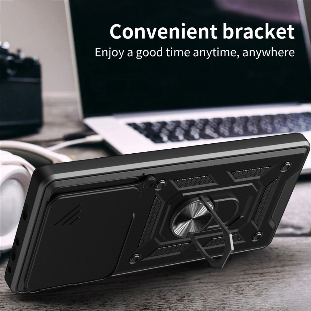 Capa para Motorola Edge 70, Techsuit, CamShield, Azul