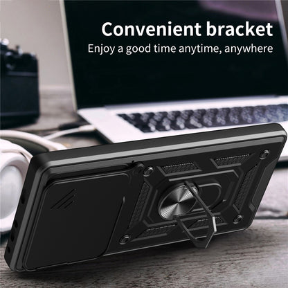 Capa para Motorola Edge 70, Techsuit, CamShield, Azul