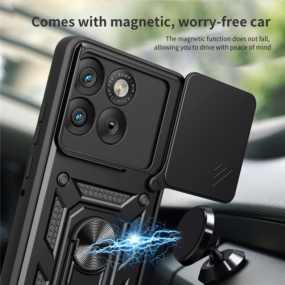 Capa para Motorola Edge 70, Techsuit, CamShield, Azul