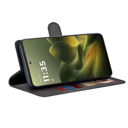 Capa para Motorola Edge 70, Techsuit, Diary Book, Preta