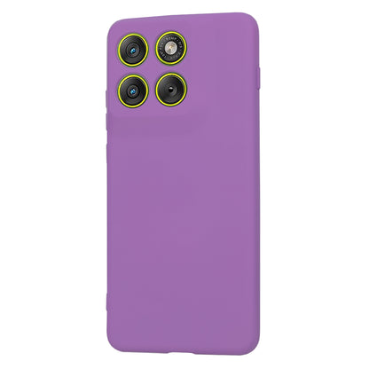 Capa para Motorola Edge 70, Techsuit, SoftFlex, Roxo